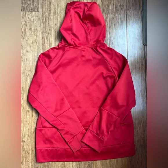 Boys Nike Dri fit hoodie Red size youth XL - Picture 4 of 4